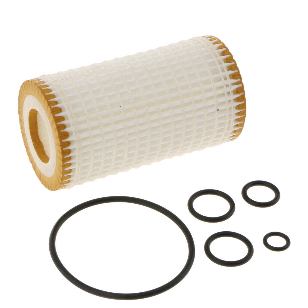 #0001802609 Engine Oil Filter +5x Gaskets For C CL CLK CLS