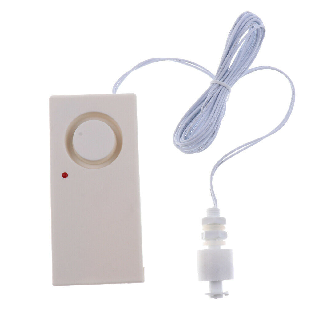2-in-1 Wireless Water Sensor Alarm Water LeakOverflow Detector Dry Sensor