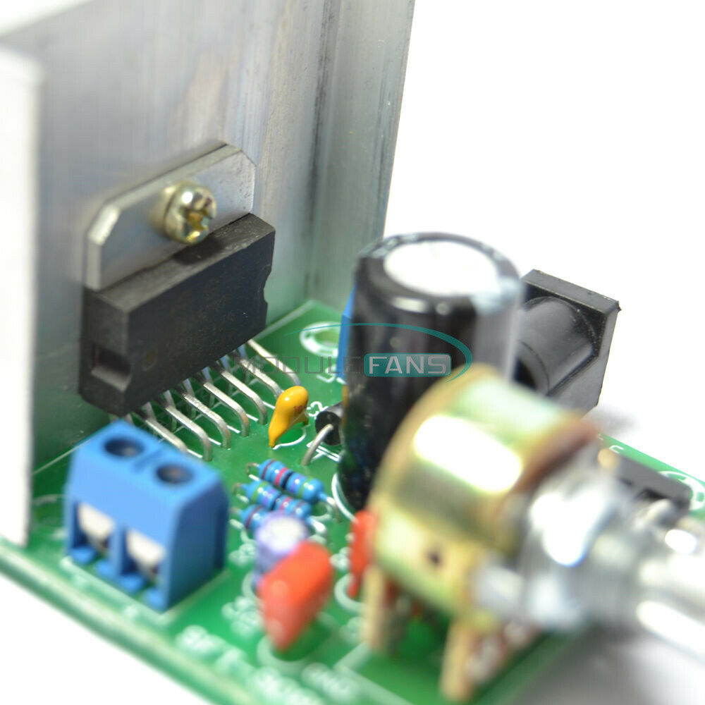 AC/DC 12V TDA7297 Version A 15W+15W Dual-Channel Amplifier Board Module