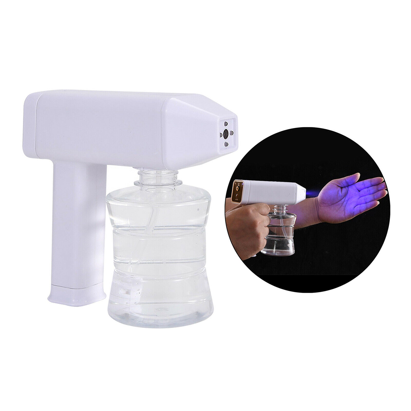 Cordless Spray Gun 10W Nano Sprayer Disinfectant Fogger for Sanitizing