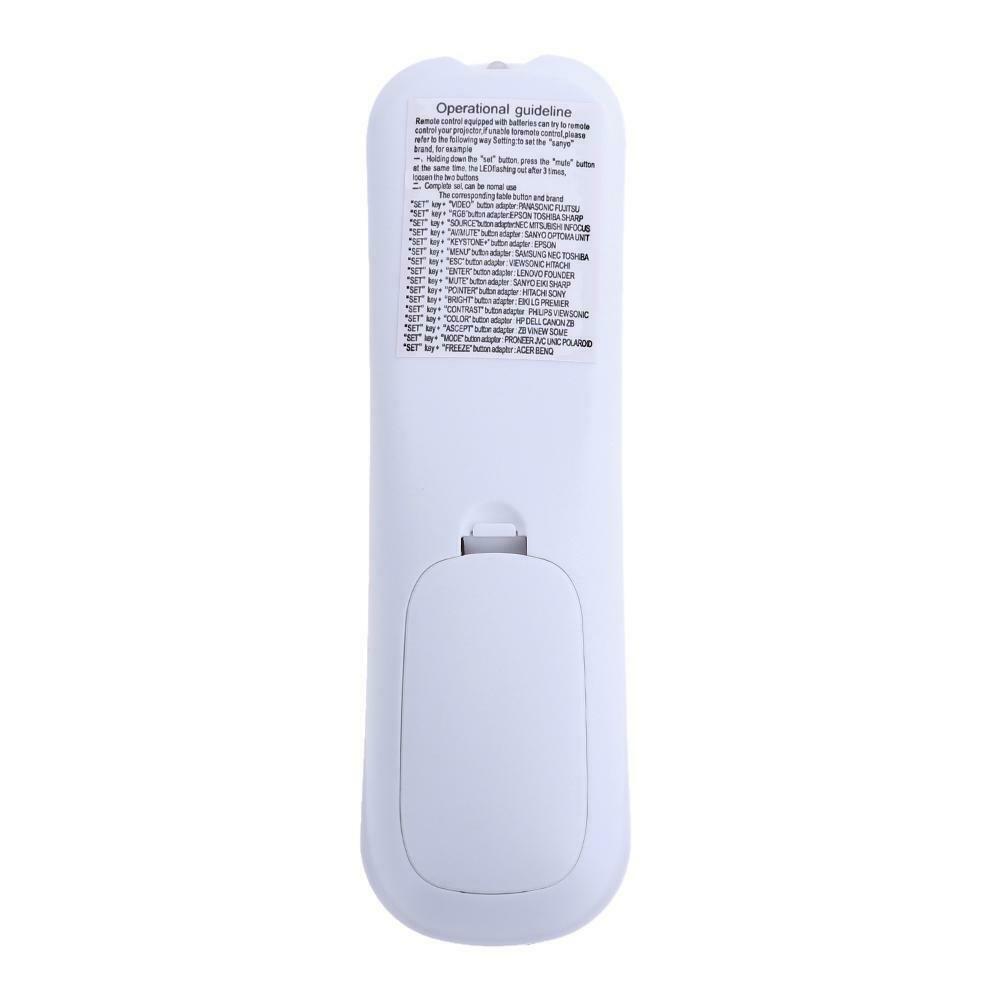 Multifunctional Universal Remote Control Replacement for Most Projector Models