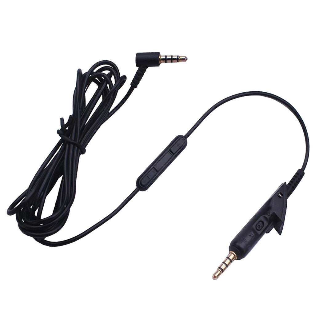 Lovoski Replacement Audio Cable with Mic For -15 QC15 QC2 Headphones