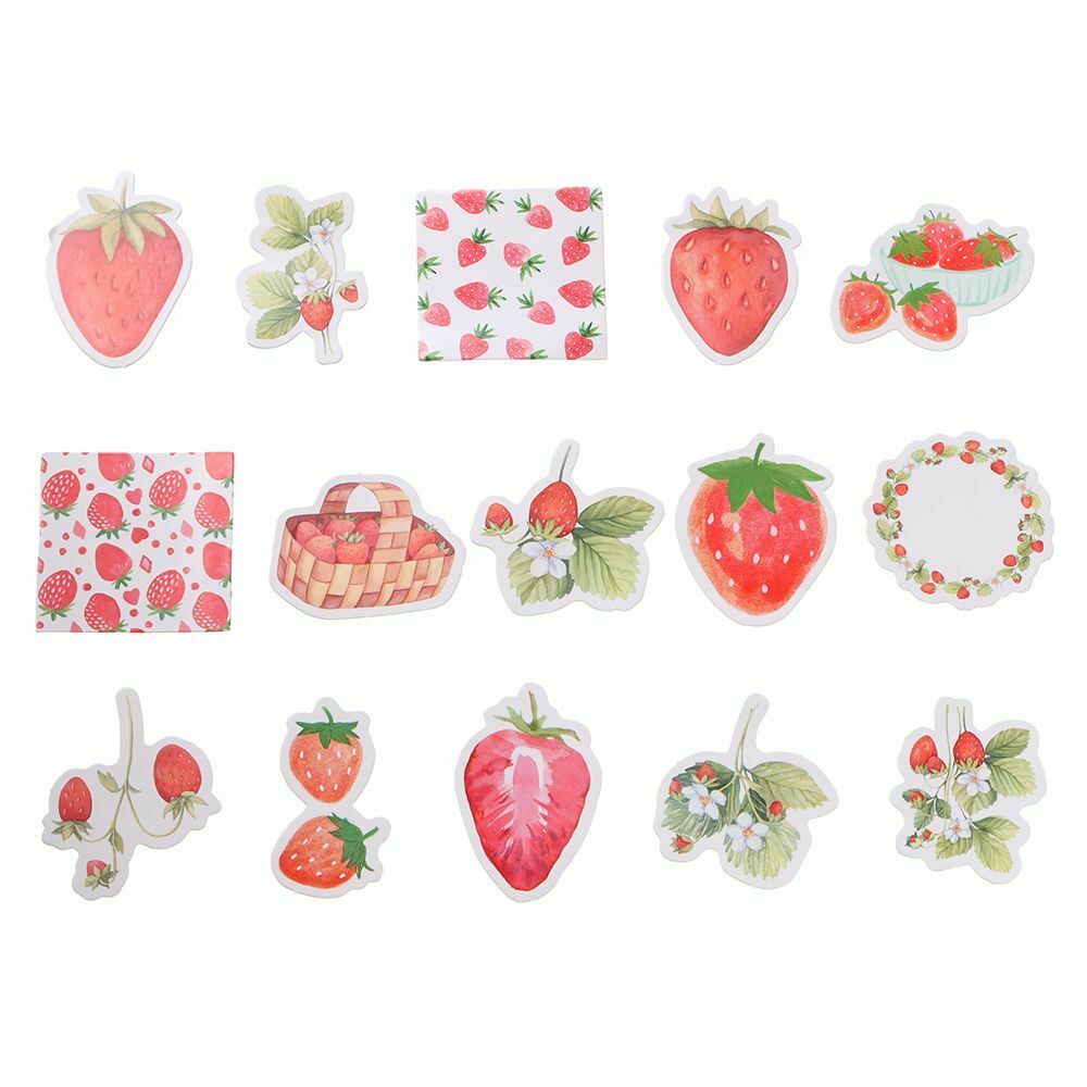 Cheese Decoration Self-adhesive Stickers Hand Account 45 Pcs/Set Photo Album