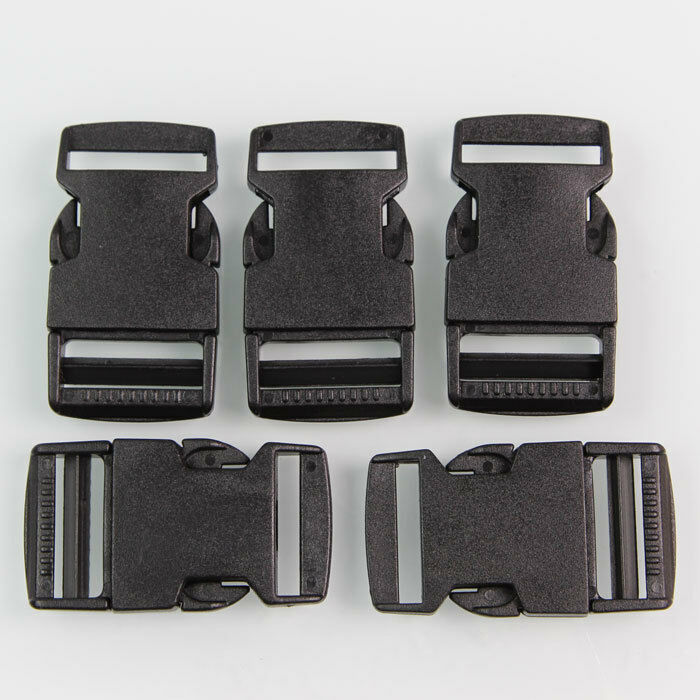 10pcs Plastic buckle Buckle Bracelet backpack Fitting paracord Bracelets 25mm