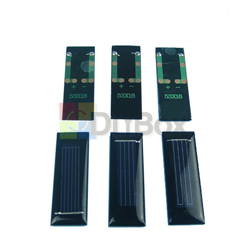 5x 0.5V 100mA Mini Solar Panel Solar Cells Photovoltaic Panels F Battery Charger