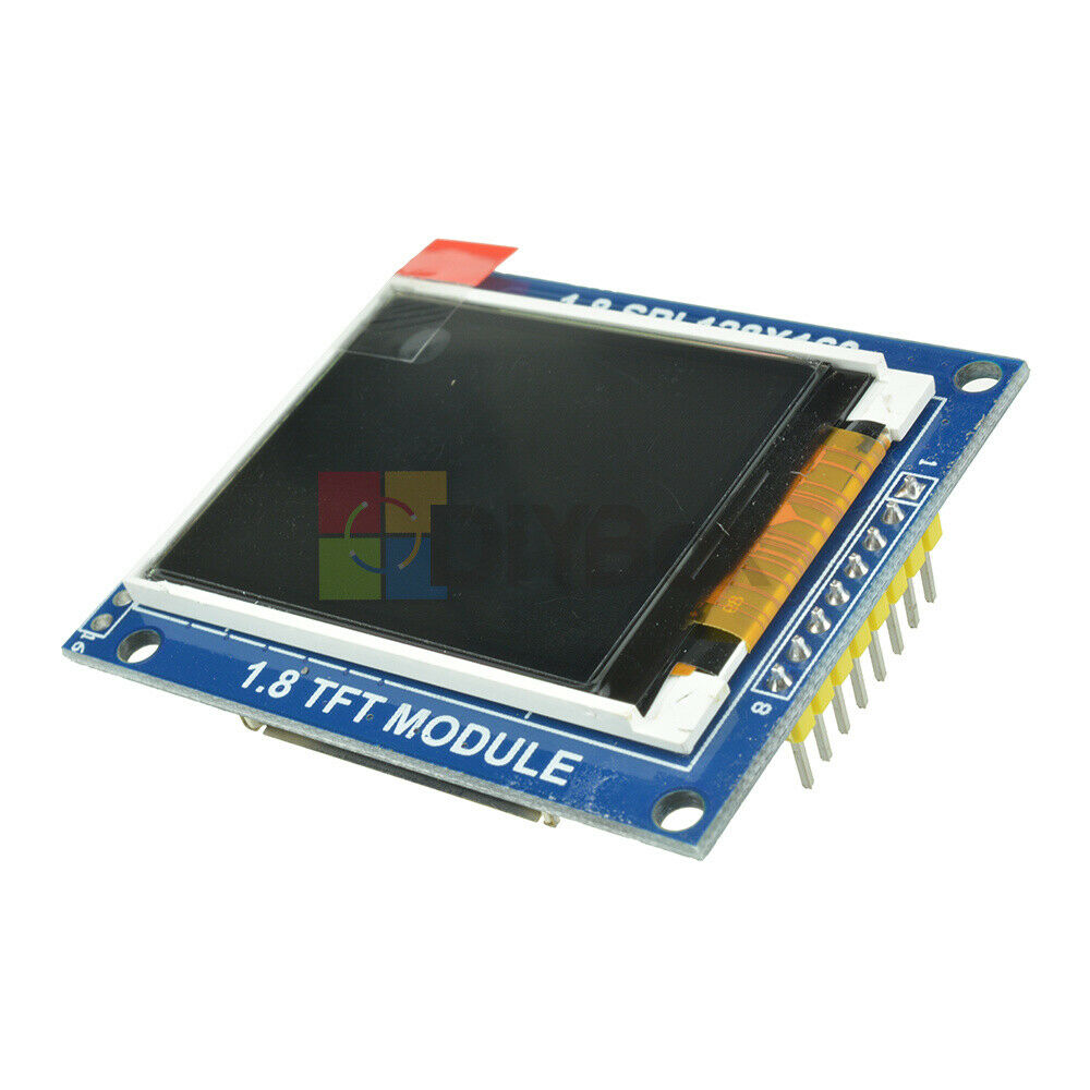 1.8" Serial 128X160 SPI TFT LCD Module Display with PCB Adapter ST7735B IC SD