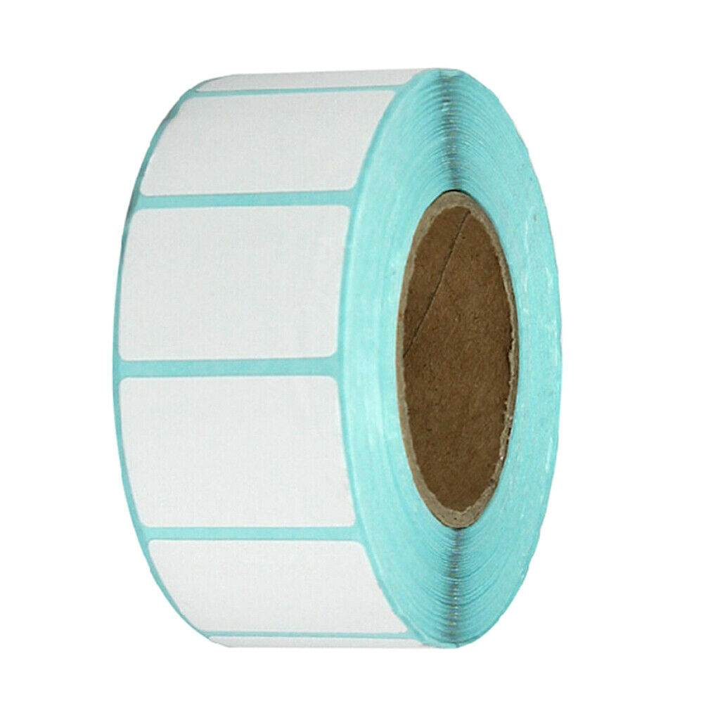 (3 Roll/3000 Labels) Direct Thermal Blank Labels Barcode Label White