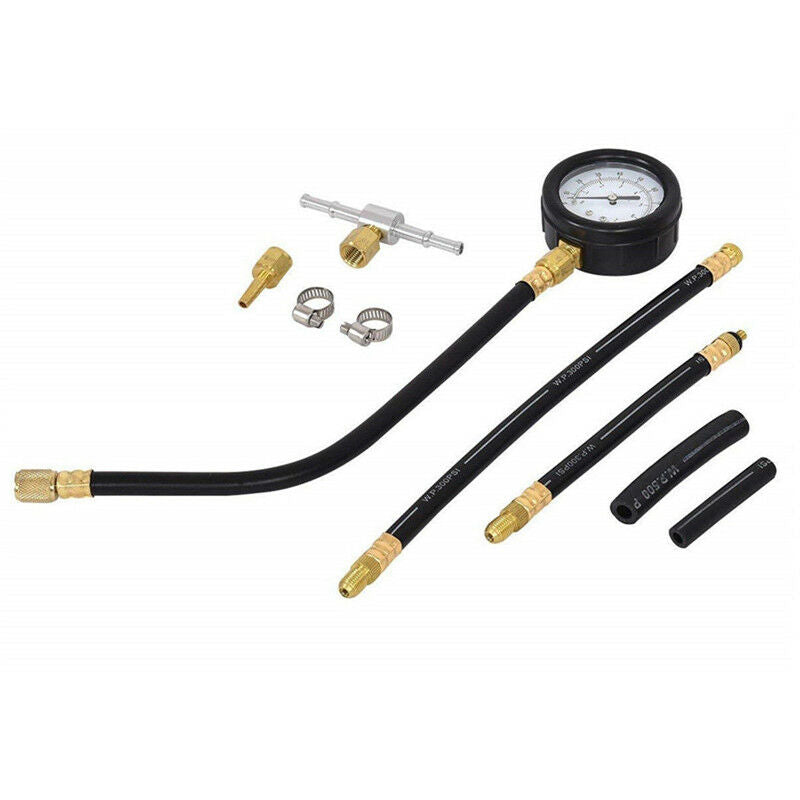 0-100PSI 0-7 bar Fuel Injection Pump Injector Tester Petrol Test Pressure Gauge