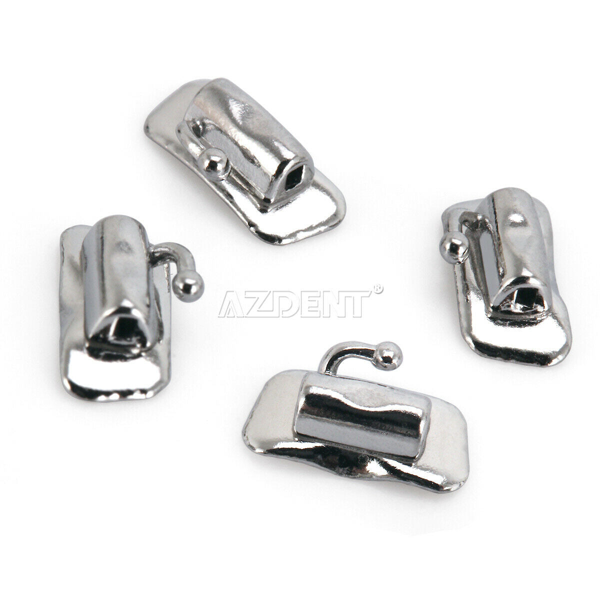 100 X AZDENT Orthodontics Dental Buccal Tube 1st Edgewise 022 Bondable Non-Conv