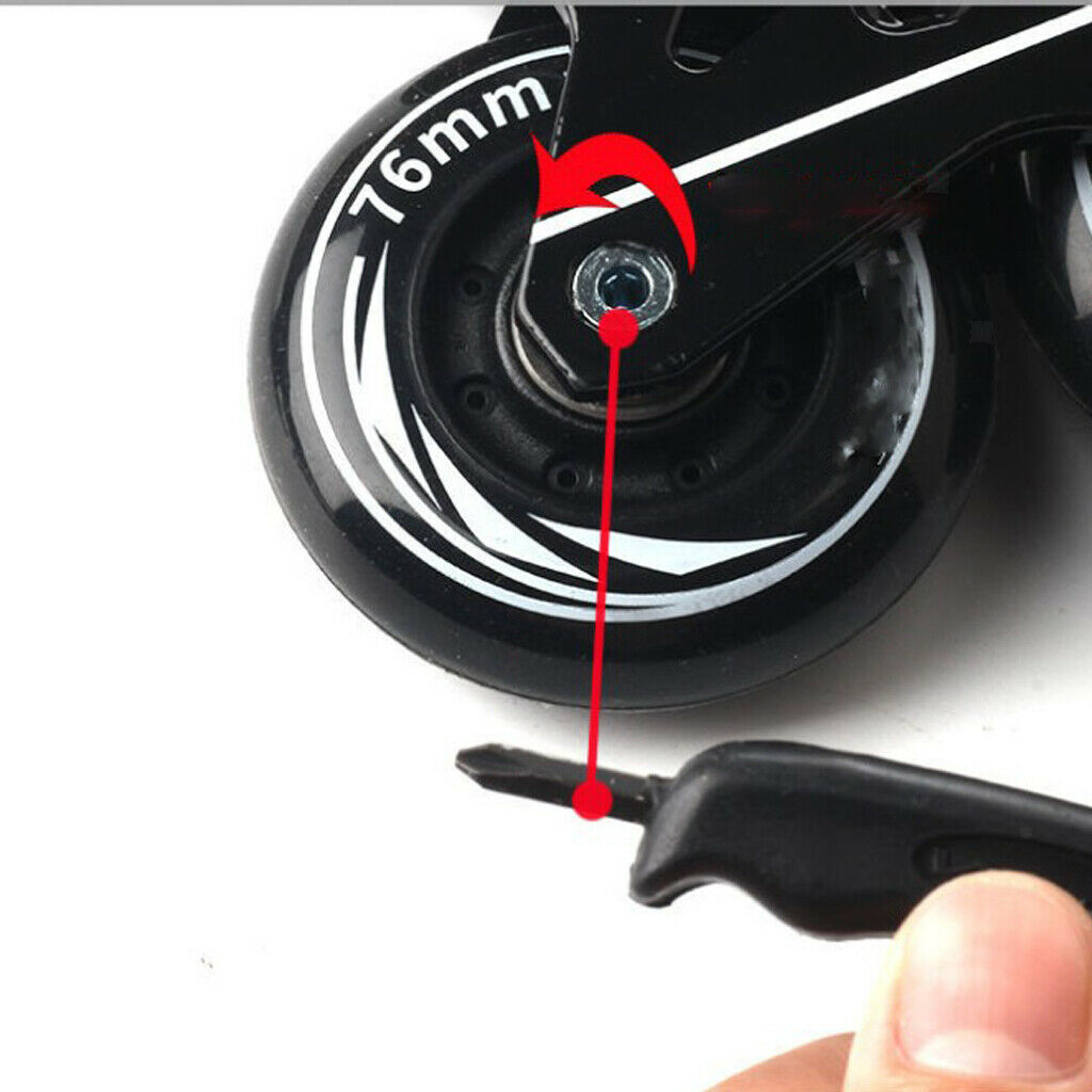 4x Roller Skates Brake Pads Skate Brake Stopper Brake Blade Accessories