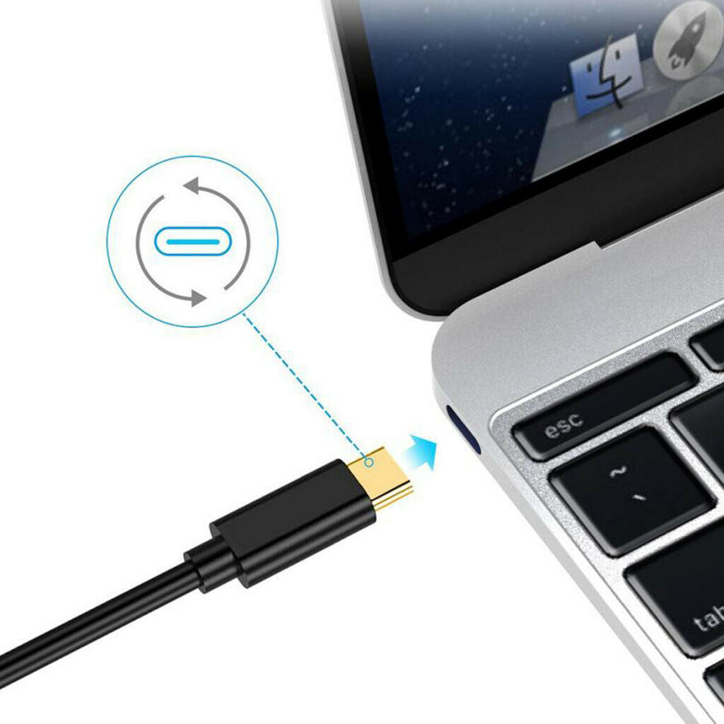 USB 3.1 Type C to   Cable   Video Adapter Support 4Kx2K, 1.8 Meters