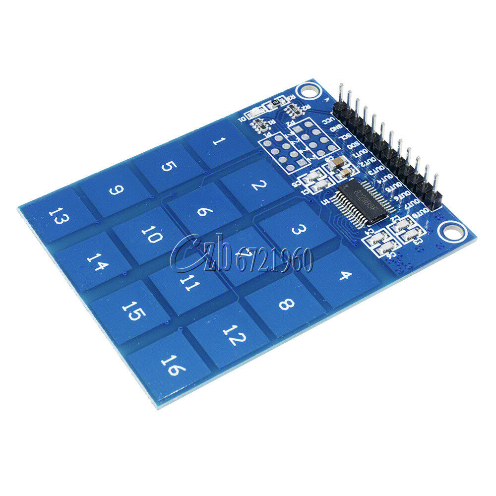 Arduino TTP229 16 Channel Digital Capacitive Switch Touch Sensor Module