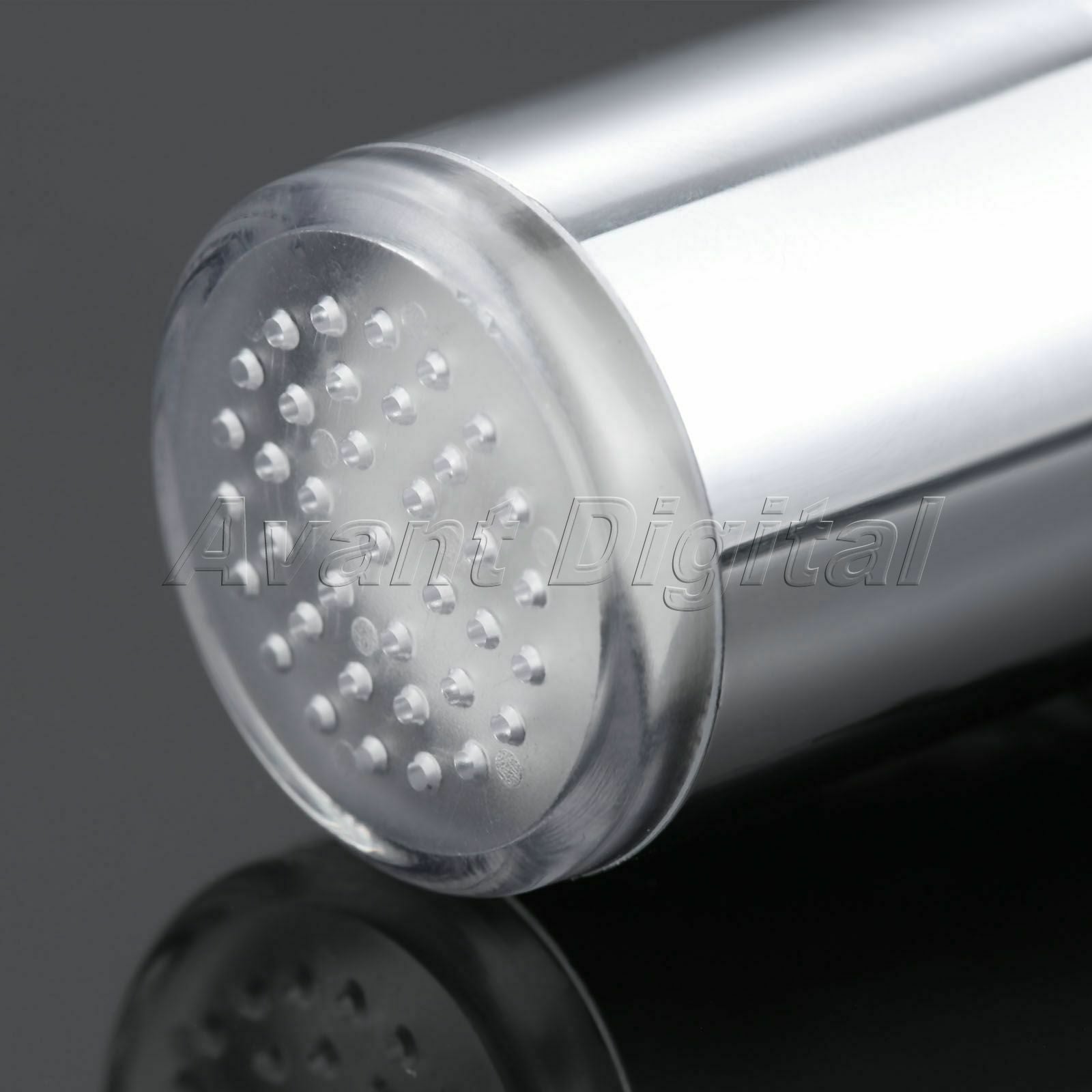 3 Color Changing LED Water Faucet Light Temperature Sensor ABS No Need Battery