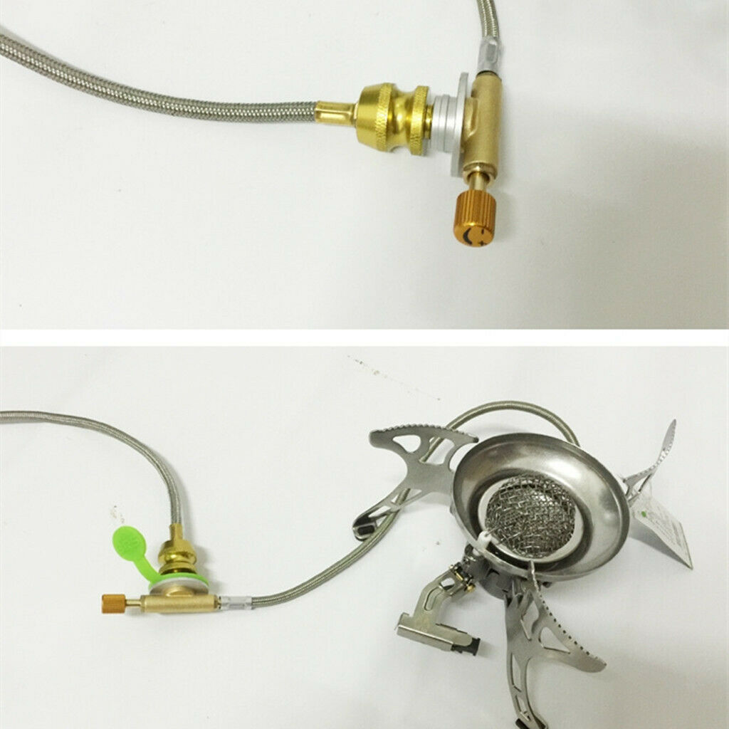 110cm Outdoor Gas Hose Stove Propane Refill Adapter Cylinder Supply Hose