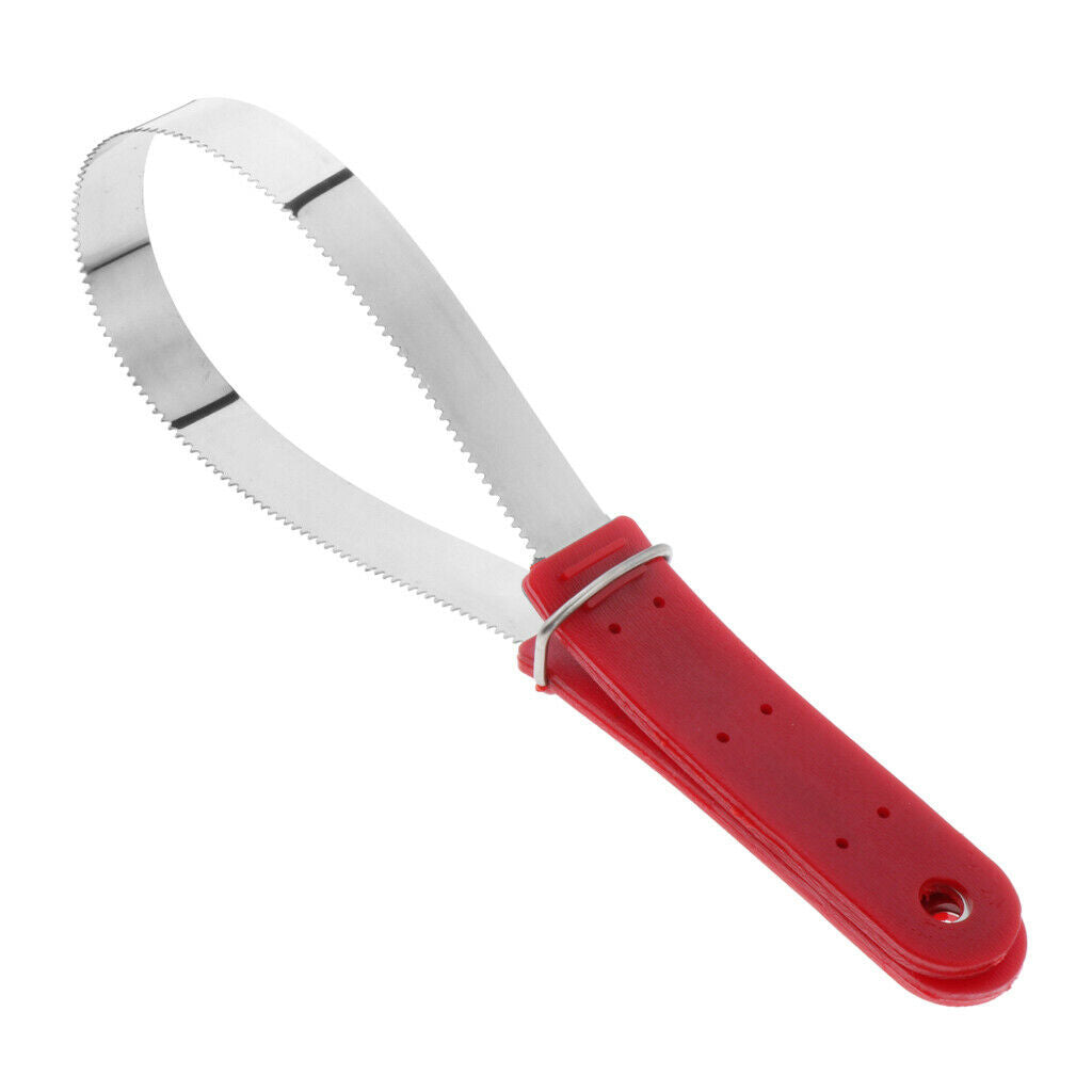 2 Pieces Stainless Steel Animal Equine Sweat Scraper Random Color Horse Care