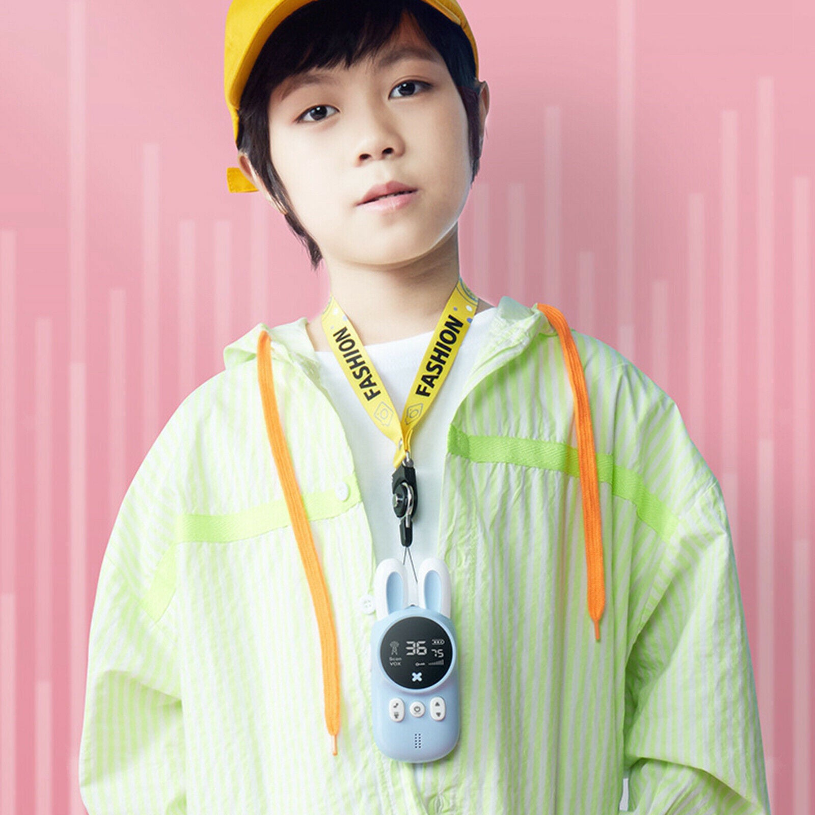 2Pcs Kid Toys Gifts Walkie Talkie 2-Way 3KM Long Range Wireless Radios Set