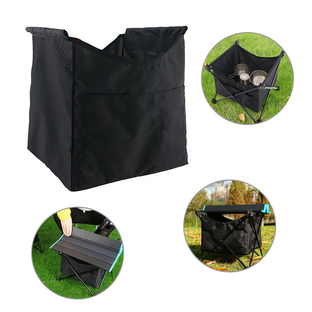 Outdoor Folding Table Storage Hanging Basket Picnic Camping Pouch Organizer @