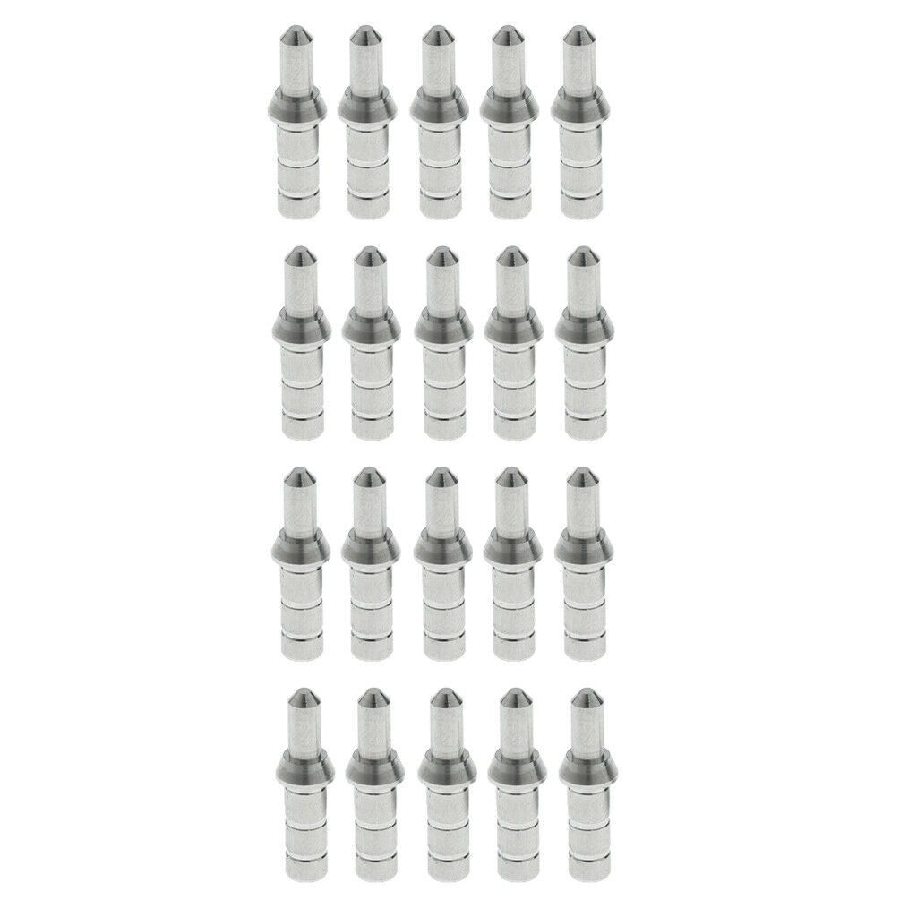 Set 20pcs 4.2mm Arrow Nock Pin Adapter Nock Clip Holder