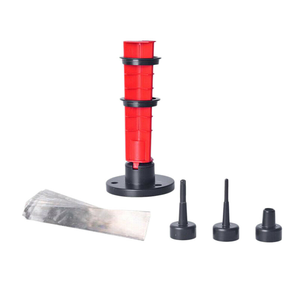 Archery Fletching Stick Fletches Vanes Jig with Scale for Multi-size Arrows