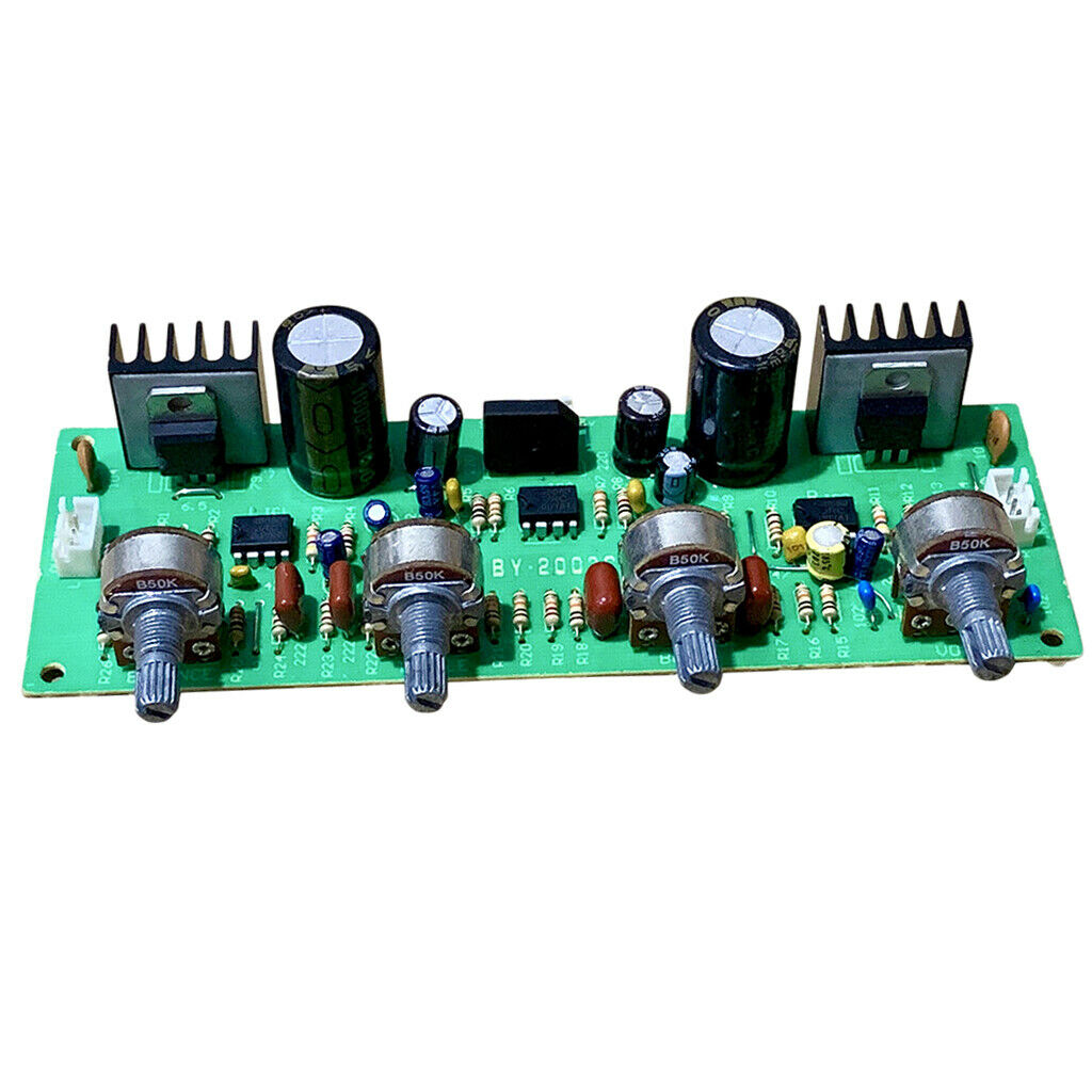 Preamp Volume Control Board With Four Buttons For Highs, Lows,