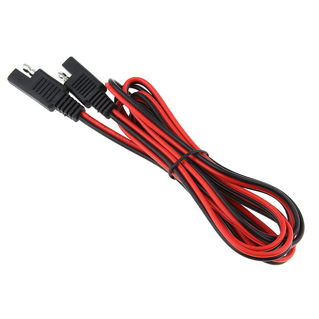 2m Plastic 18AWG DC Harness Charging SAE Connector Extension Cable Adapter