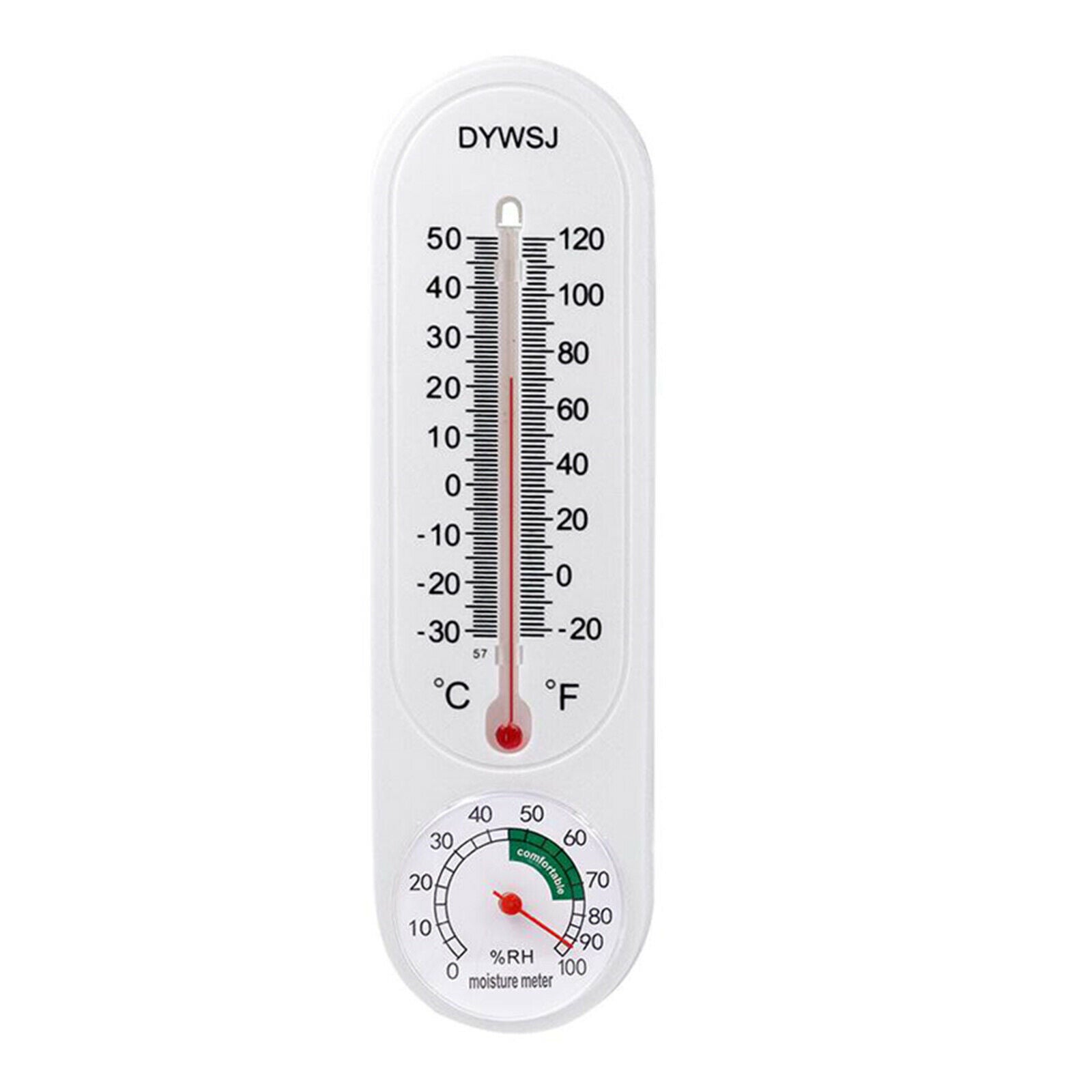 Kitchen Wall Mounted Thermometer Temperature Humidity Gauge for Home Offices