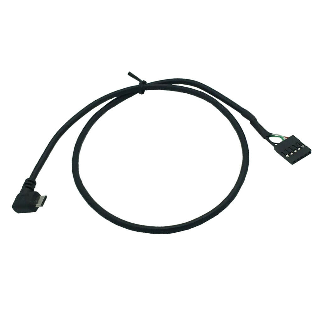 Micro USB to 5P Pin   Wire Cable, Male/Female Header Motherboard Cord for