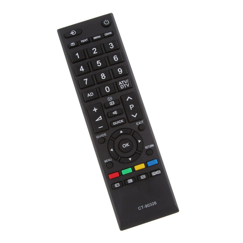 Replacement TV Remote Control for Toshiba CT-9032, Black, 175 X 50 X 20 Mm