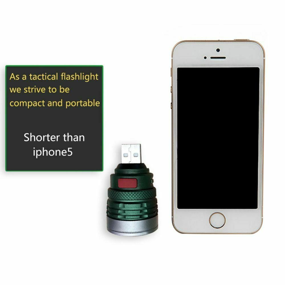USB Flash light By USB Ultra Bright USB Flashlight 3 modes Mini Zoomable