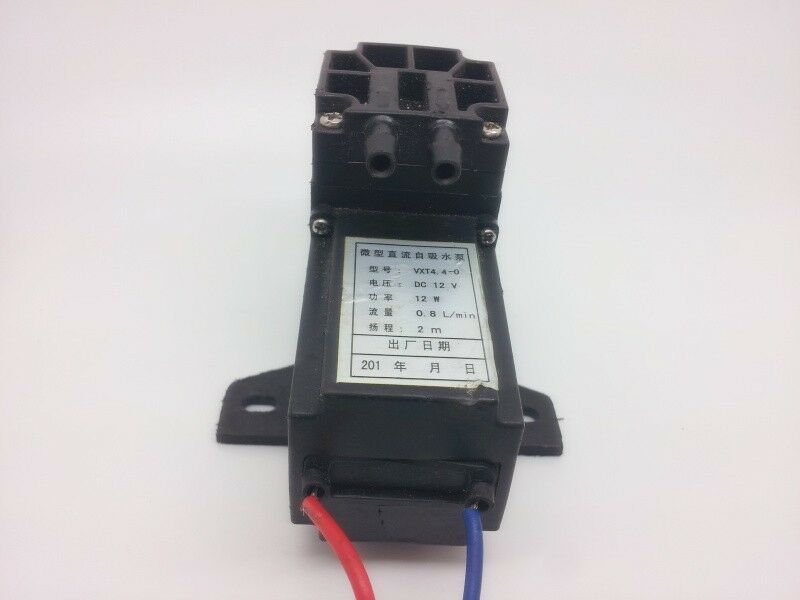 1pcs DC12V Vacuum pump Micro DC self-priming Water pump Dual purpose pump 0.8L/m