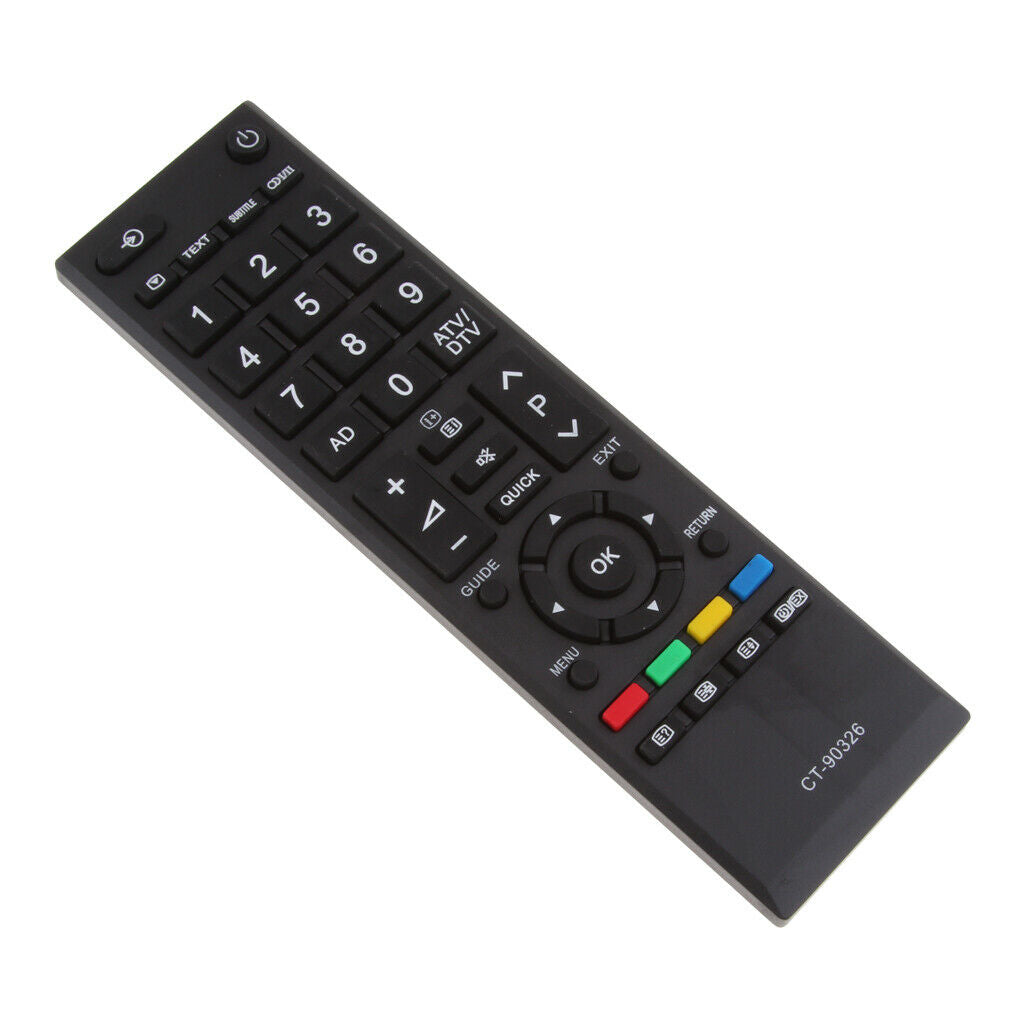 Replacement TV Remote Control for Toshiba CT-9032, Black, 175 X 50 X 20 Mm