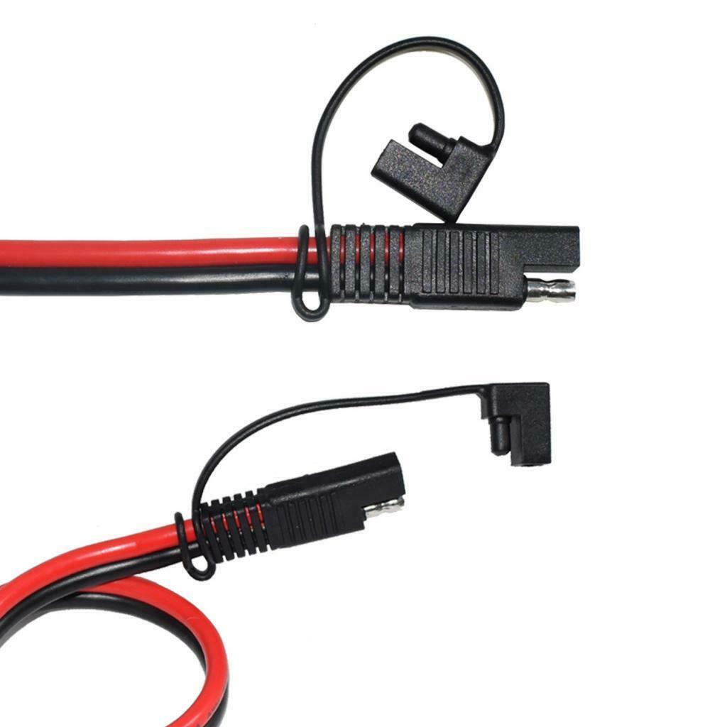 3Ft/1M 2Pin SAE / SAE Extension Cable Wire for Battery Harness to Charger 10AWG