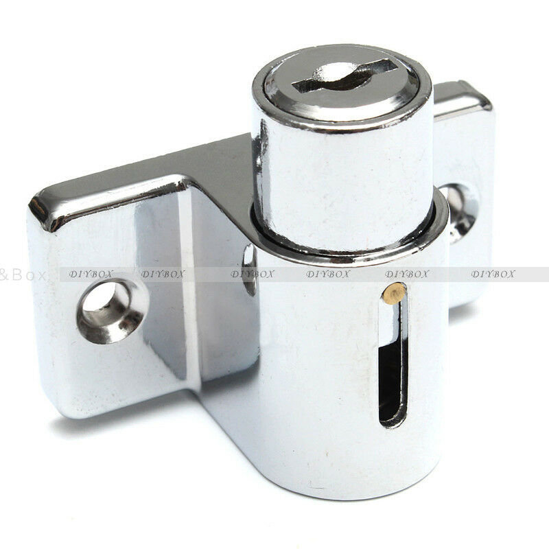 Aluminum Sliding Patio Door Window Bolt Locking Catch Push Lock Security Child