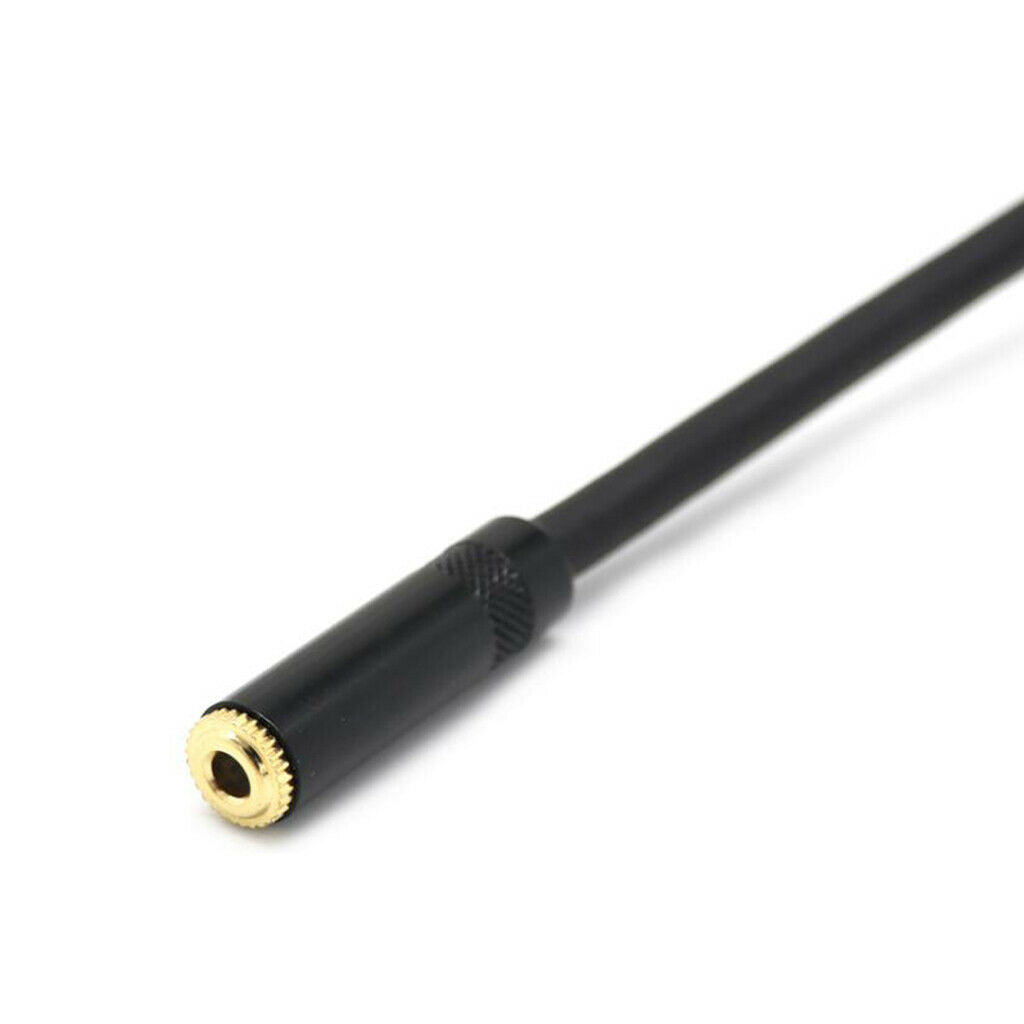 3.5mm (Mini) 1/8" Stereo Female to XLR Female Microphone Cable Cord