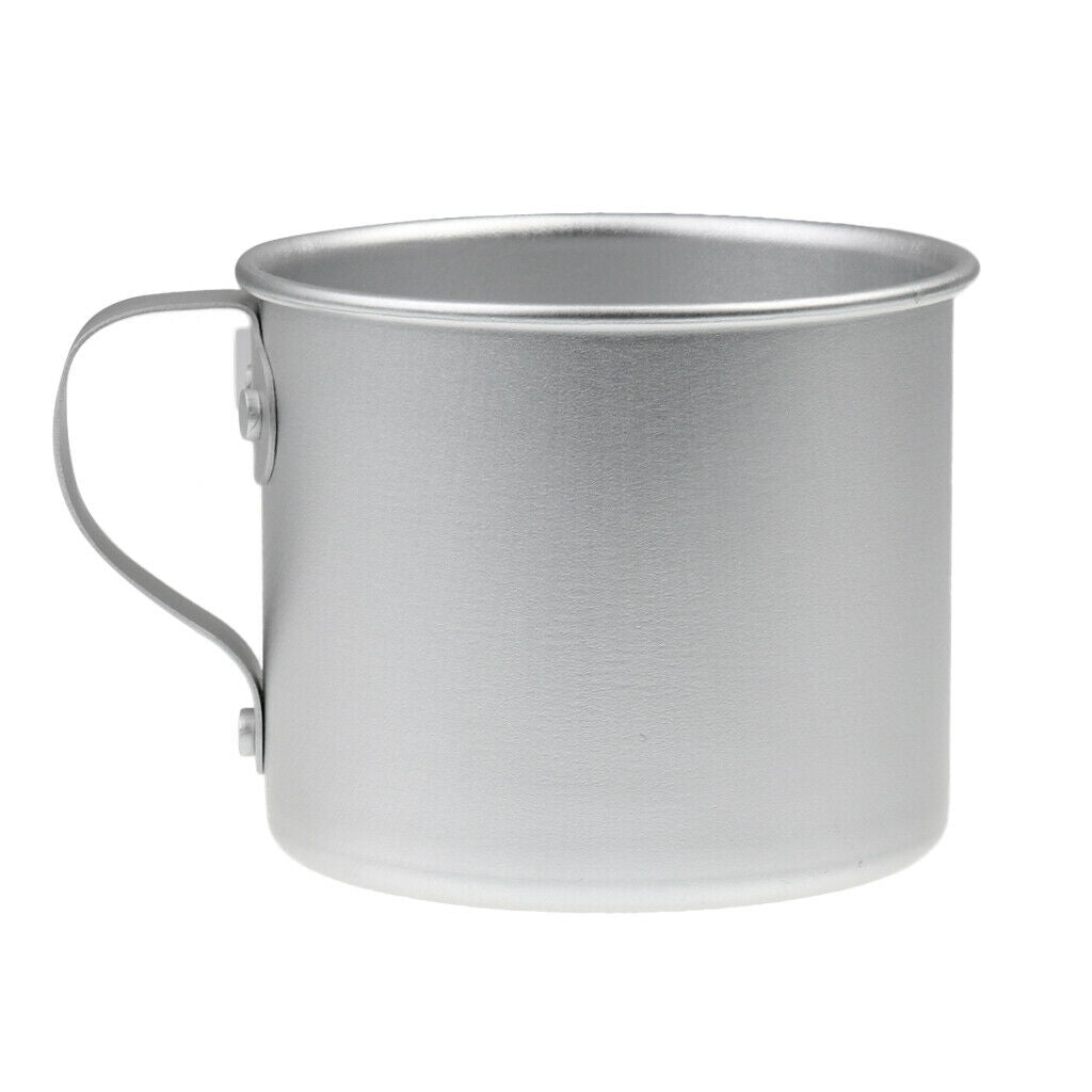 300ml Camping Drinking Coffee Tea Mug Aluminum Cup Backpacking Outdoor