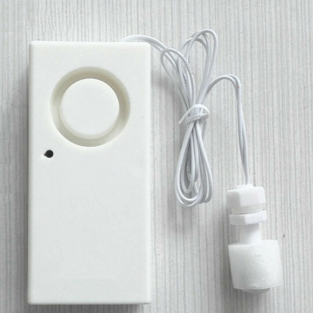 2-in-1 Wireless Water Sensor Alarm Water LeakOverflow Detector Dry Sensor