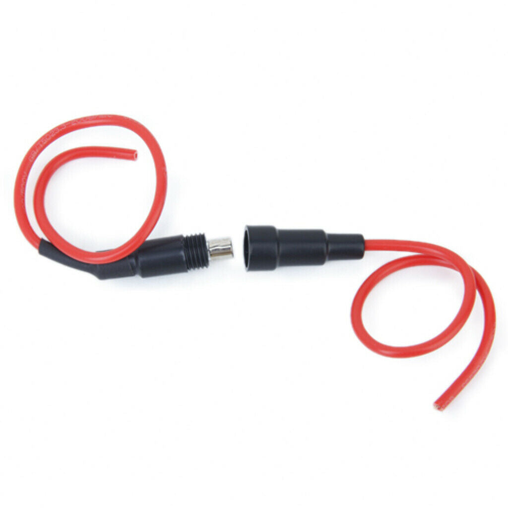 1pc 20mm x 5mm Fuse Tube Holder Inline screw type