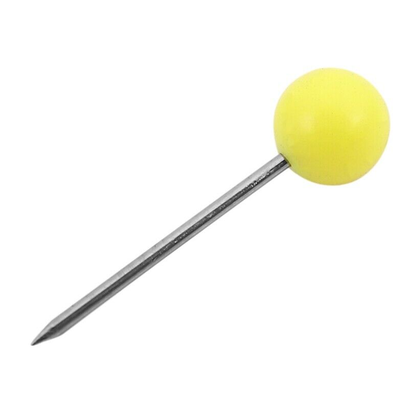 1000 Pieces 1/8 inch Map Push Pins Map Tacks with Plastic Round Heads and SteeN5