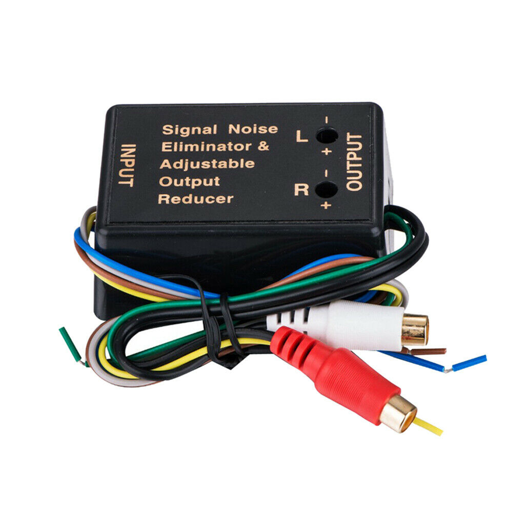 High Quality Car Audio Converter RCA Adapter Stereo Sound Incar with Cord