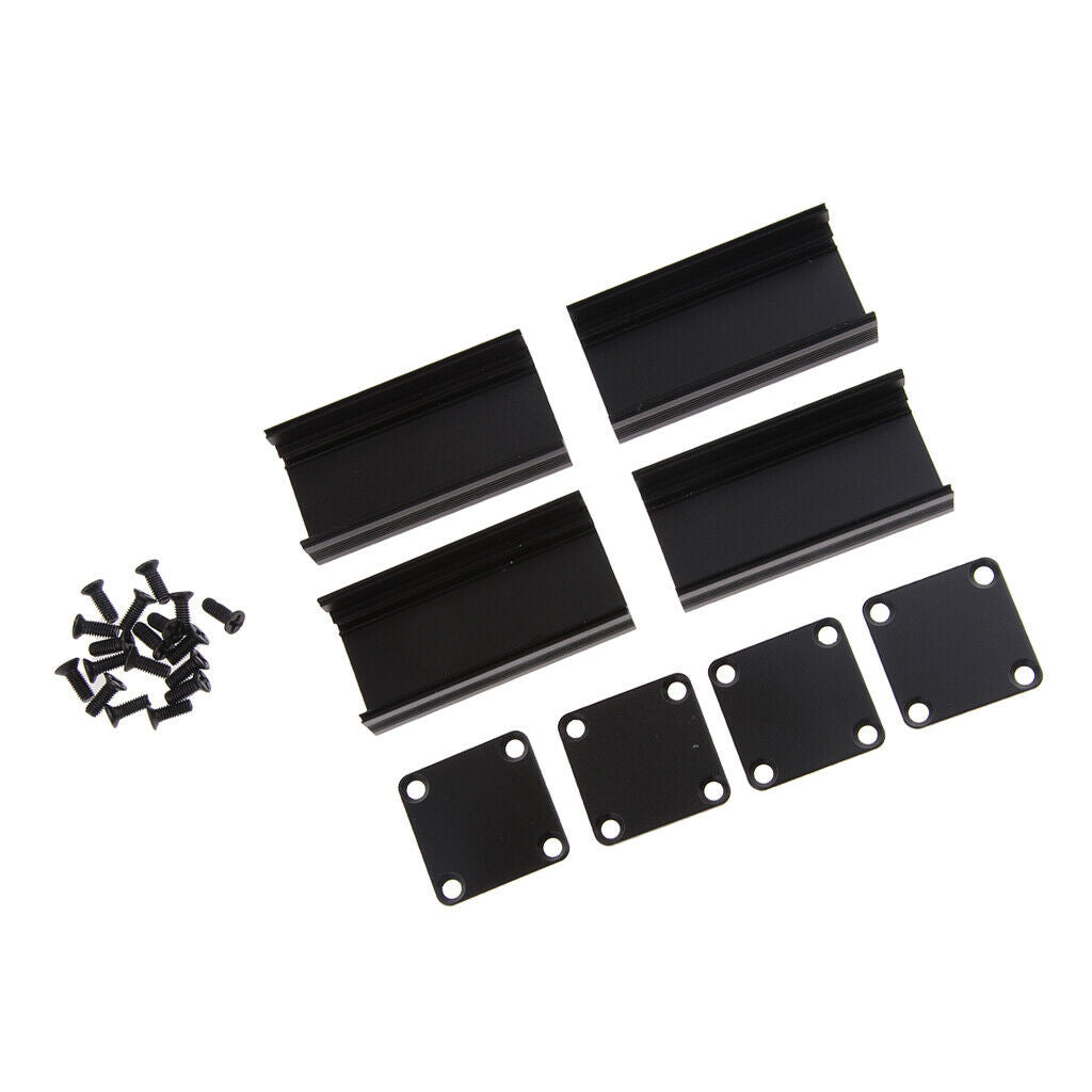 2Set Aluminum Enclosure Instrument Shell Electric Project Box DIY 50x25x25mm