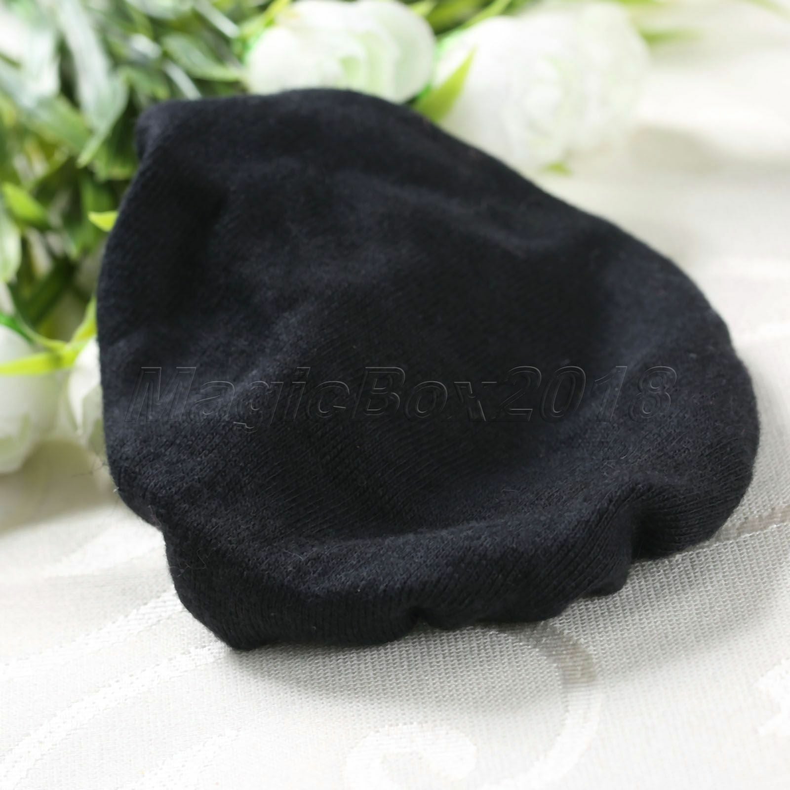 2pc Black Cotton Dustproof Ear Pads Cover Cushion For 85-108mm Headphone Headset