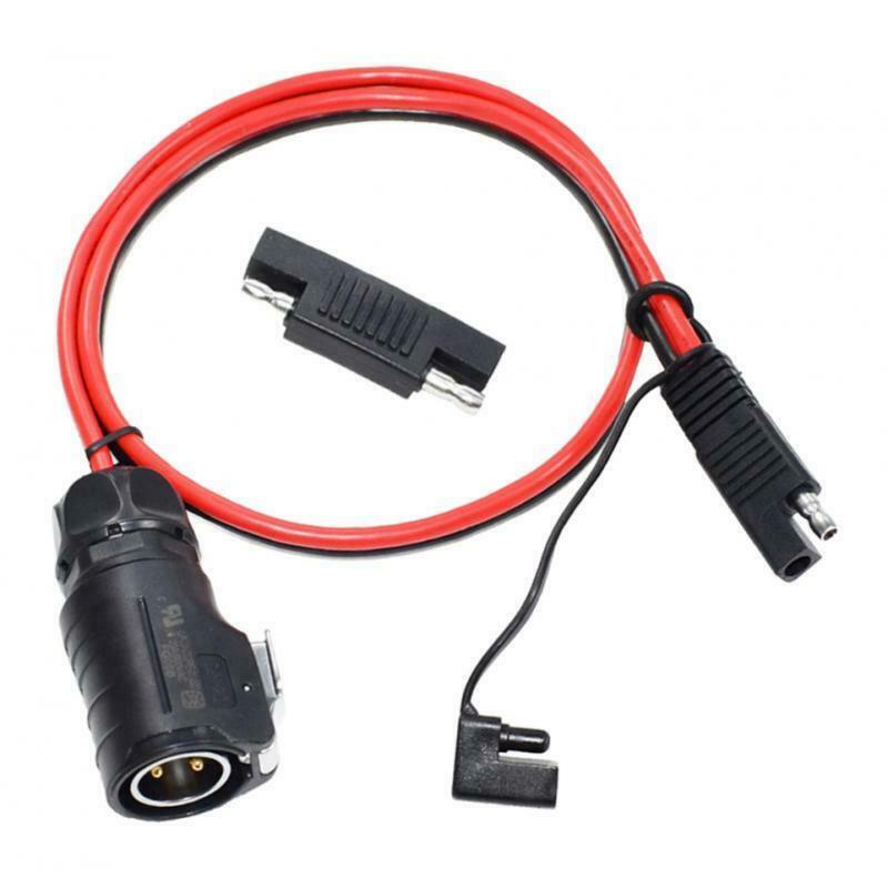 12AWG Solar SAE To LP-20 Cable 2-pin SAE Adpater Cable Circular Automotive