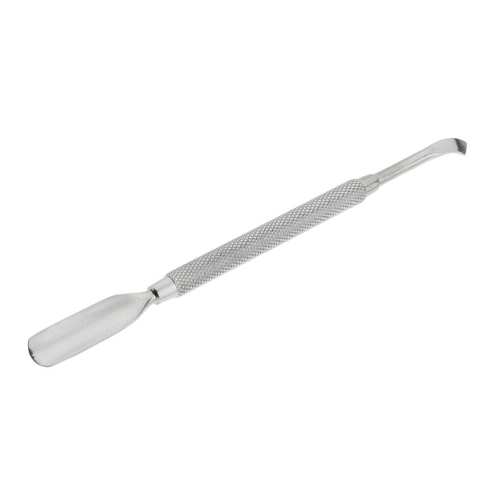 Stainless Nail Art Tool Manicure Cuticle Trimmer Callus Removal Pusher