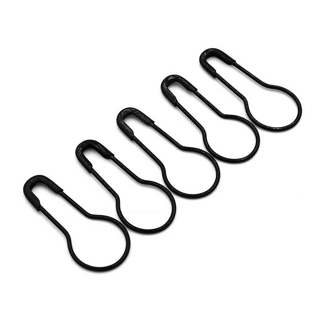 1000 Pear Pins Pumpkin Safety Pins Metal Calabash Pins, Knitting Crochet Locking