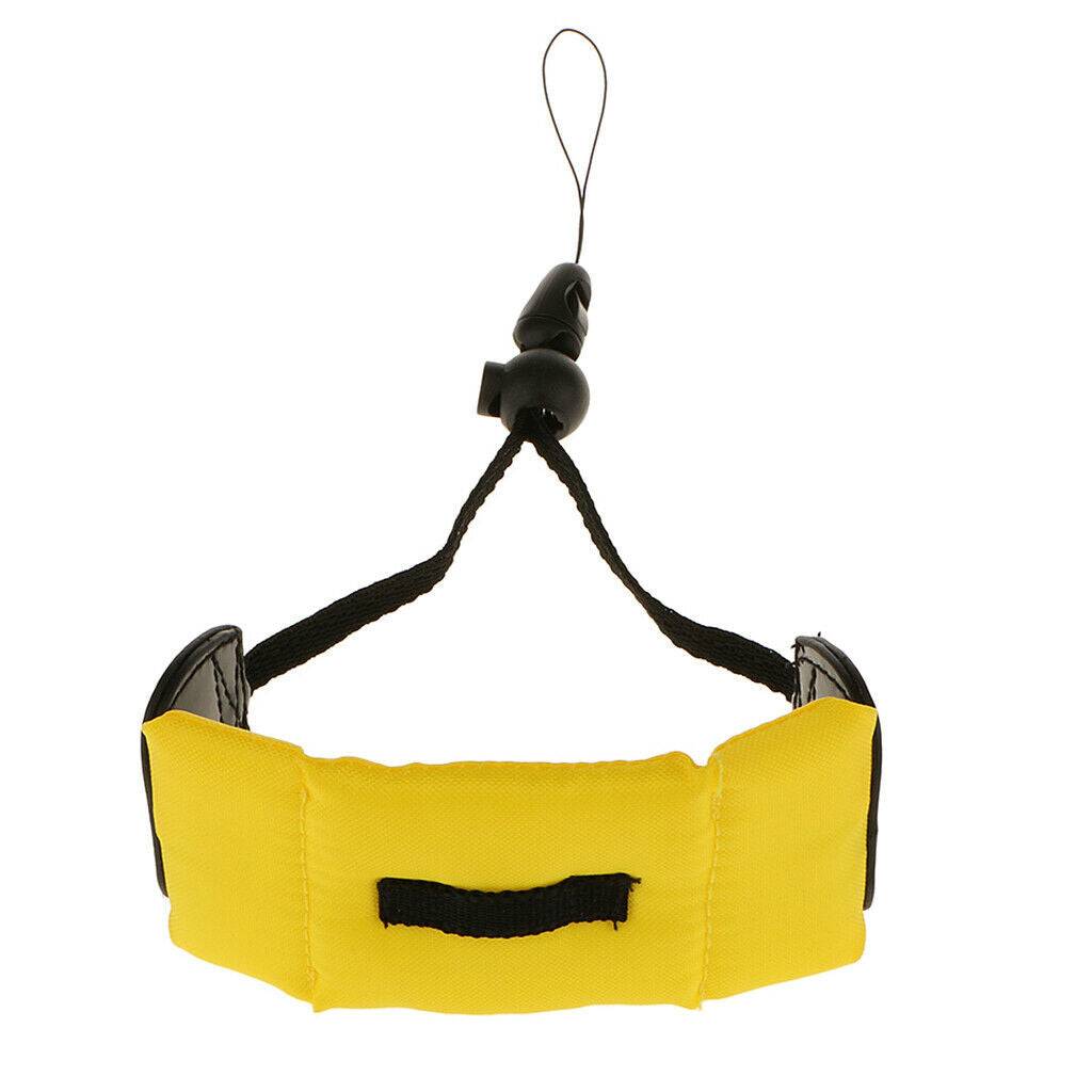 Anti-Lost Floating Wrist Strap Wristband For Hero3/3+/4 Camera Yellow