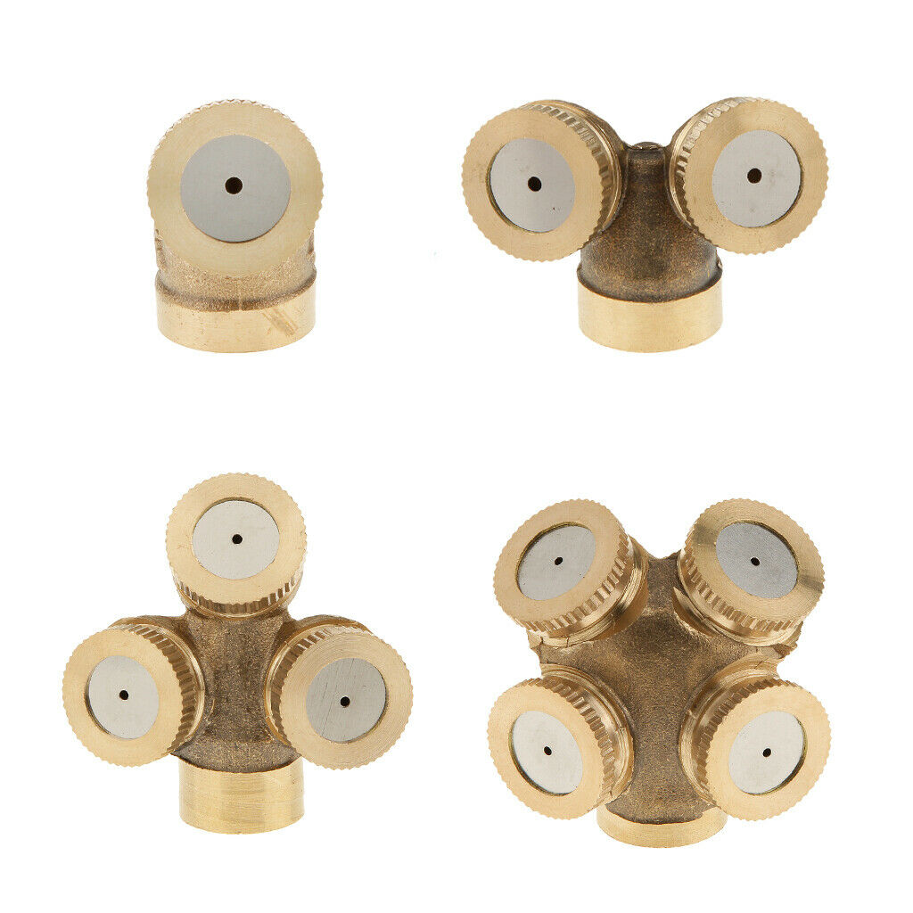 Misting Spray Nozzle (1 Holes), Garden Water Sprinkler/ Agricultural Sprayer for