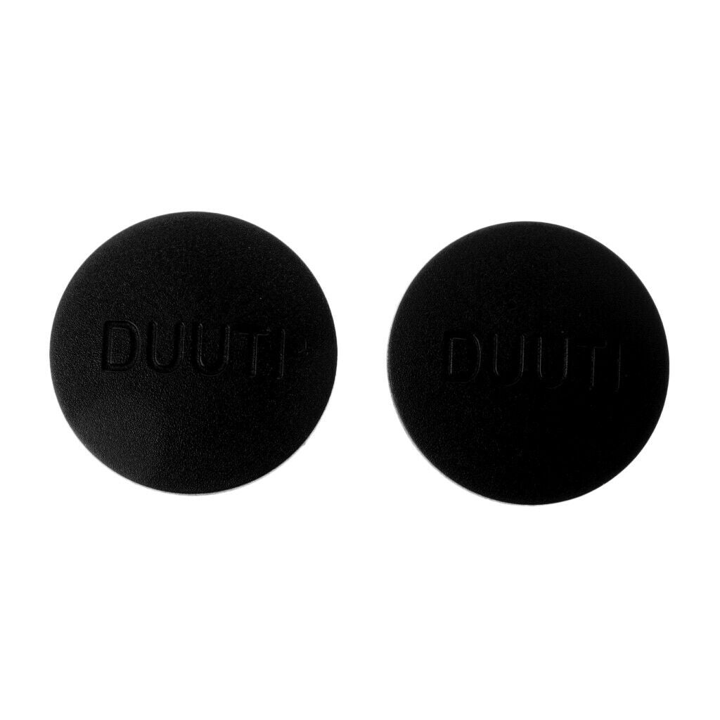 2 Pair Bicycle Handle Bar Plugs, Black & Luminous, Premium PE Grips End Caps