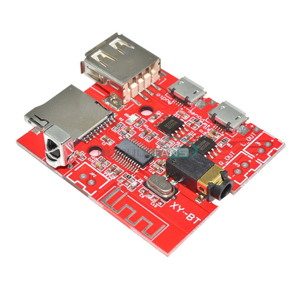 3.0/4.0/4.1 MP3 Bluetooth Decoding Board Car Speaker Refit With Remote Control