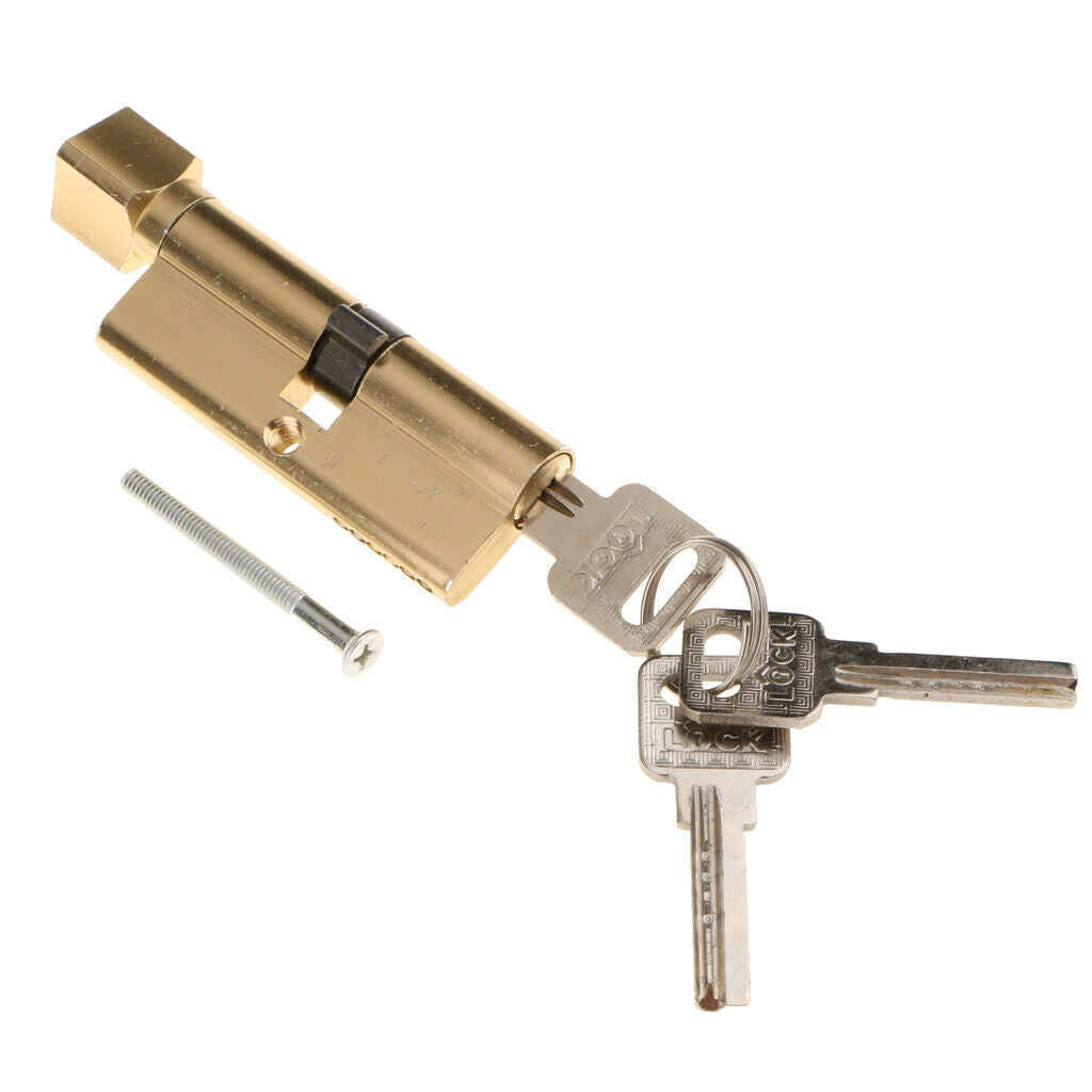 Home 3.54 '' Length 15mm Diameter Zinc Alloy Anti Theft Door Lock Core with 3