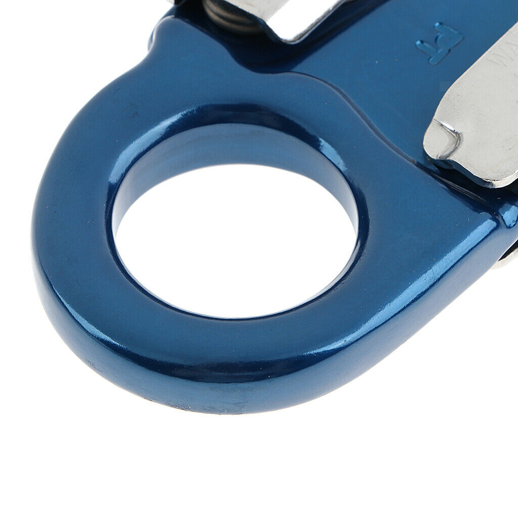 25 KN Double Action Locking Climbing Carabiner Safety Captive Eye Snap Hook, NEW